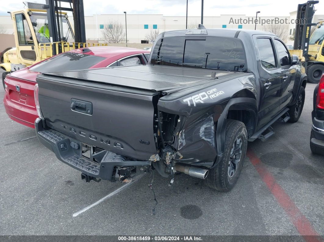 2021 Toyota Tacoma Trd Off-road Gray vin: 5TFAZ5CN4MX111808