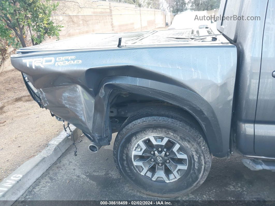 2021 Toyota Tacoma Trd Off-road Gray vin: 5TFAZ5CN4MX111808