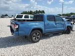 2019 Toyota Tacoma Double Cab Blue vin: 5TFAZ5CN5KX082977