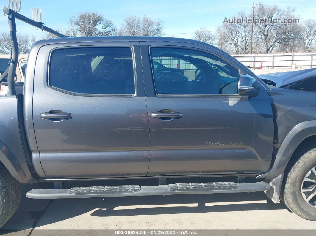 2021 Toyota Tacoma Trd Sport Серый vin: 5TFAZ5CN5MX110862