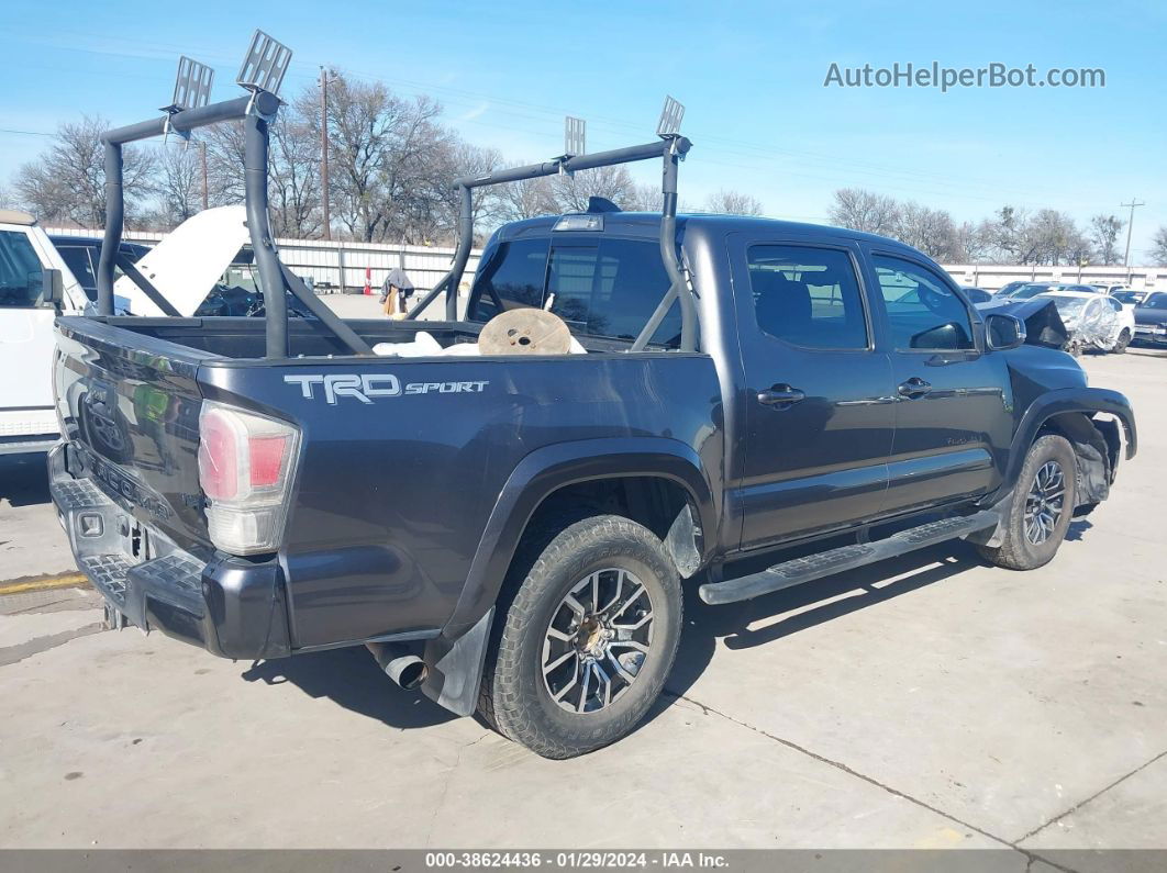 2021 Toyota Tacoma Trd Sport Серый vin: 5TFAZ5CN5MX110862