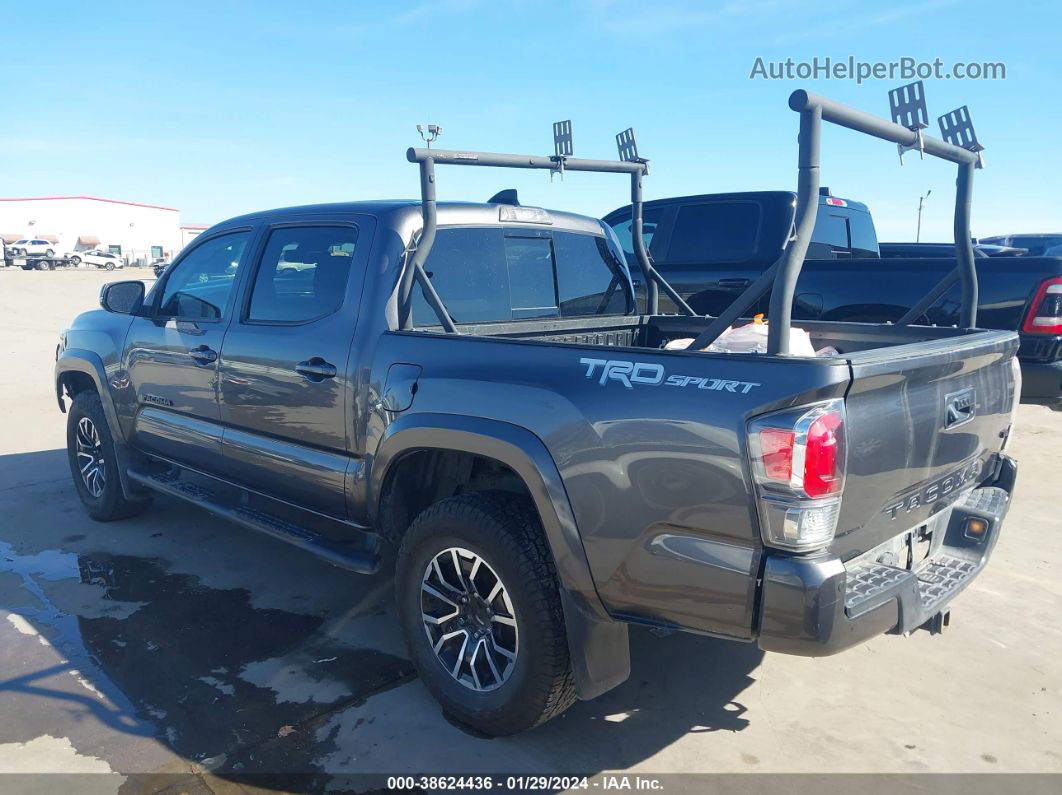 2021 Toyota Tacoma Trd Sport Серый vin: 5TFAZ5CN5MX110862