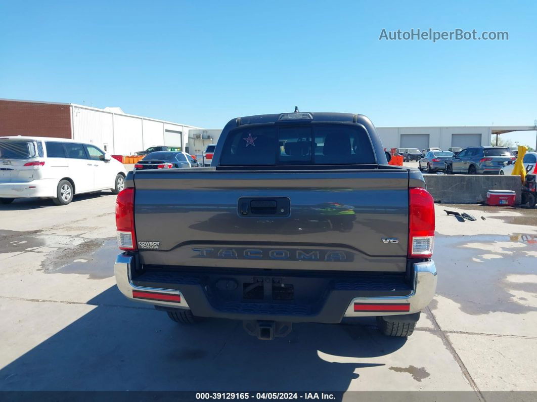 2017 Toyota Tacoma Sr5 V6 Gray vin: 5TFAZ5CN6HX025440