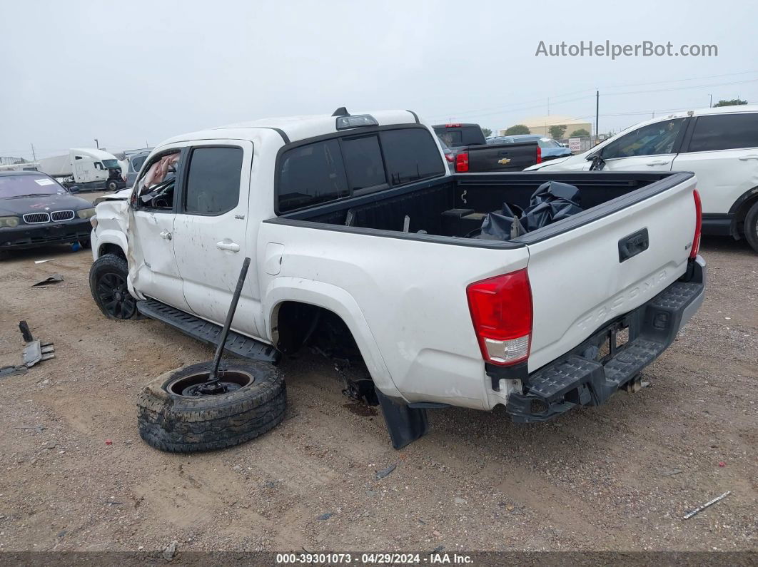 2017 Toyota Tacoma Sr5 V6 White vin: 5TFAZ5CN6HX030069