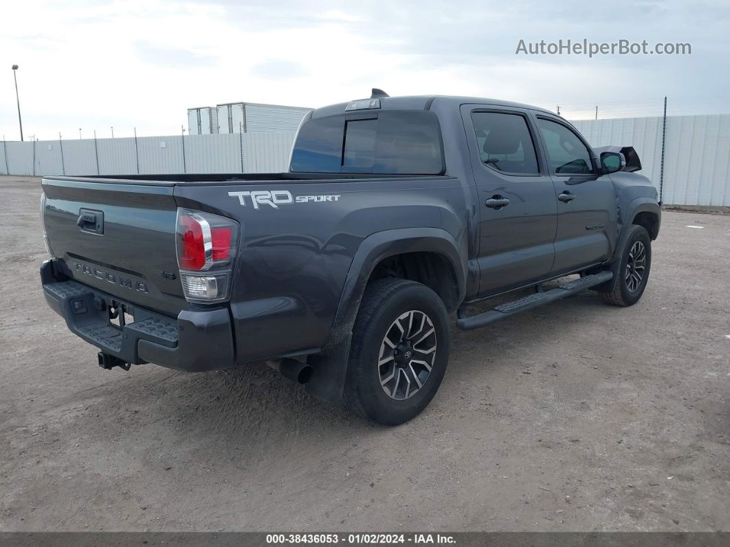 2020 Toyota Tacoma Trd Sport Gray vin: 5TFAZ5CN6LX087574