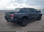 2020 Toyota Tacoma Trd Sport Gray vin: 5TFAZ5CN6LX087574