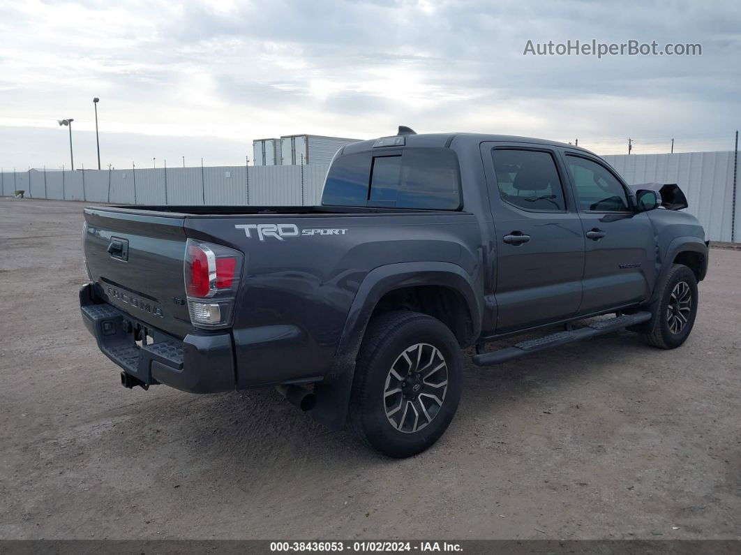 2020 Toyota Tacoma Trd Sport Gray vin: 5TFAZ5CN6LX087574