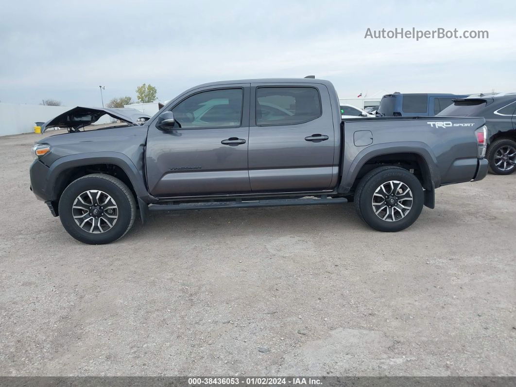 2020 Toyota Tacoma Trd Sport Gray vin: 5TFAZ5CN6LX087574