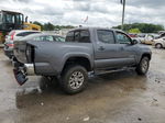 2017 Toyota Tacoma Double Cab Gray vin: 5TFAZ5CN7HX050766