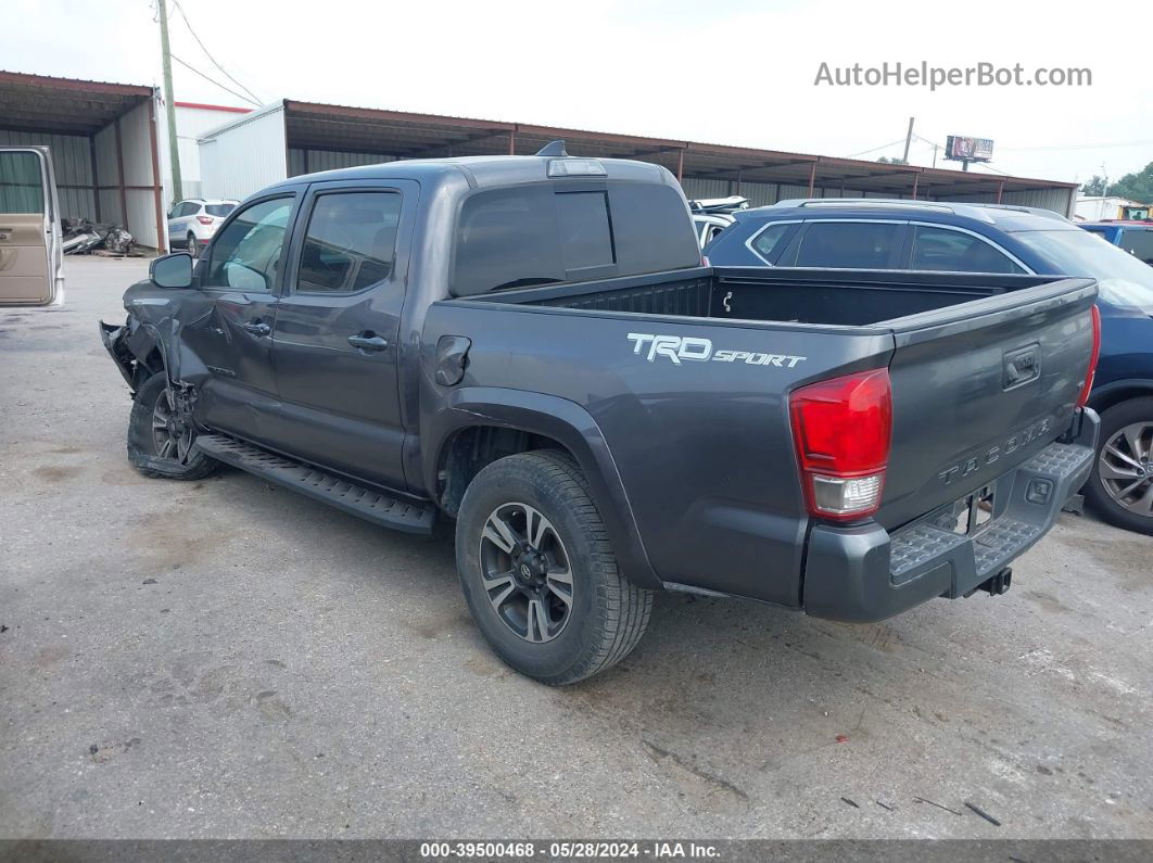 2017 Toyota Tacoma Trd Sport Gray vin: 5TFAZ5CN7HX052498