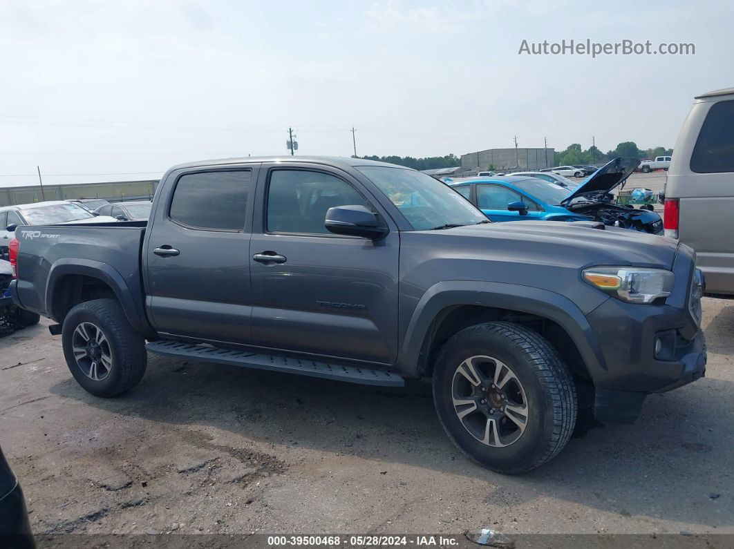 2017 Toyota Tacoma Trd Sport Gray vin: 5TFAZ5CN7HX052498