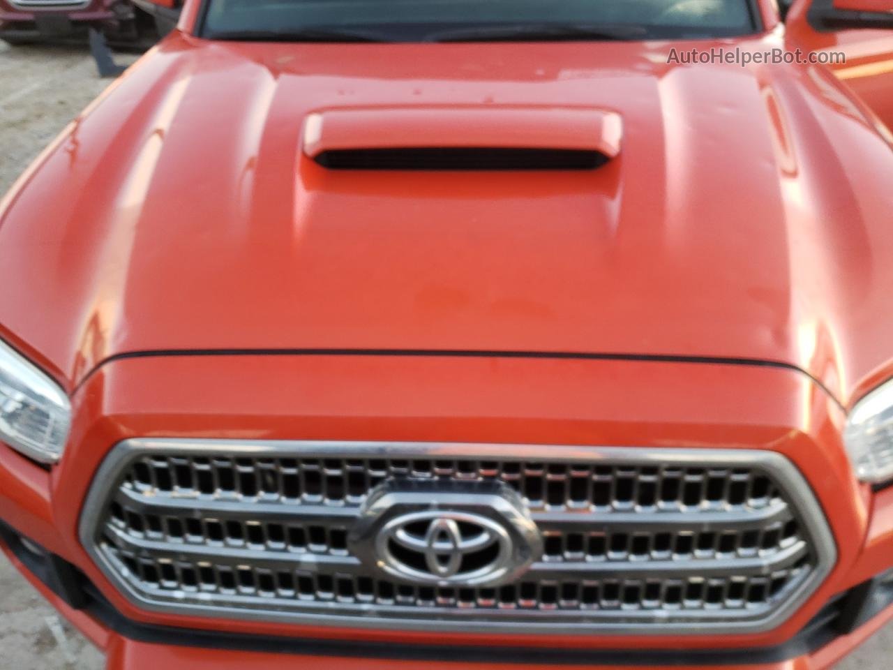 2017 Toyota Tacoma Double Cab Orange vin: 5TFAZ5CN7HX053540