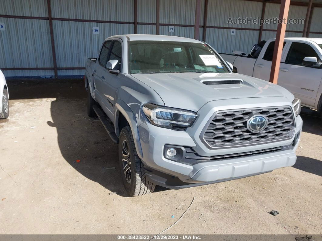 2021 Toyota Tacoma Trd Sport Серый vin: 5TFAZ5CN7MX106666