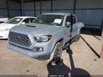 2021 Toyota Tacoma Trd Sport Серый vin: 5TFAZ5CN7MX106666