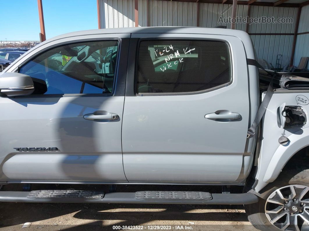 2021 Toyota Tacoma Trd Sport Серый vin: 5TFAZ5CN7MX106666