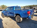 2017 Toyota Tacoma Double Cab Blue vin: 5TFAZ5CN8HX036570