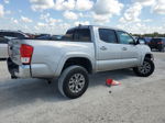 2017 Toyota Tacoma Double Cab Silver vin: 5TFAZ5CN8HX039937