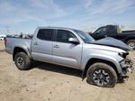 2020 Toyota Tacoma Double Cab Silver vin: 5TFAZ5CN8LX089746