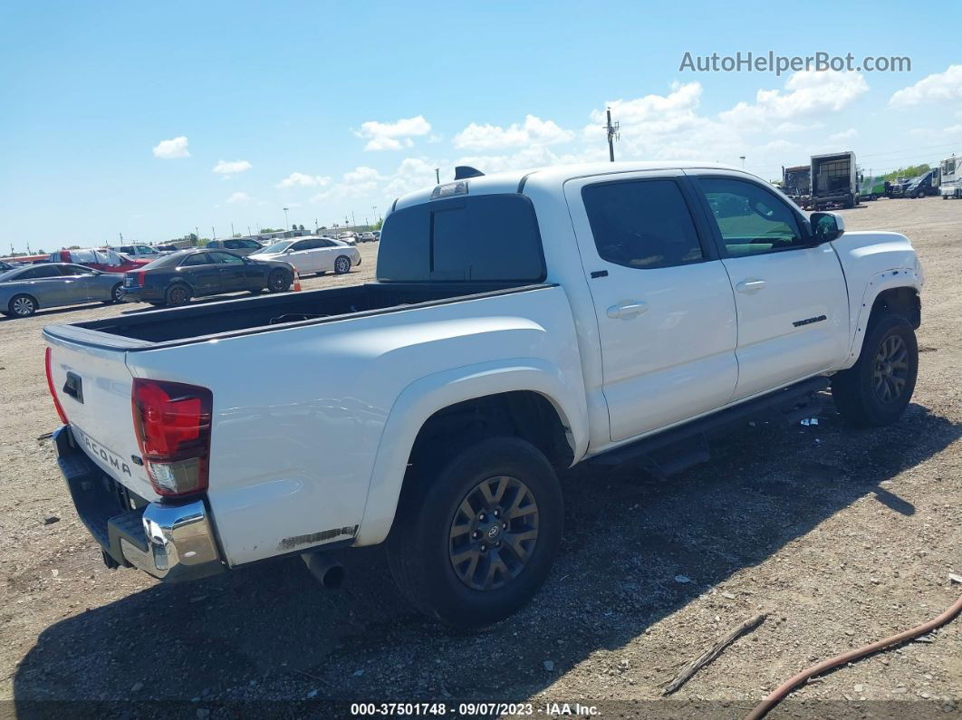 2021 Toyota Tacoma Sr5 V6 Белый vin: 5TFAZ5CN8MX117482