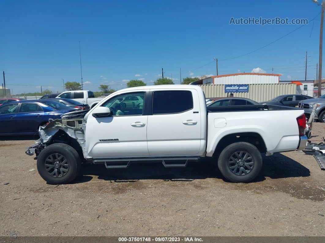 2021 Toyota Tacoma Sr5 V6 Белый vin: 5TFAZ5CN8MX117482