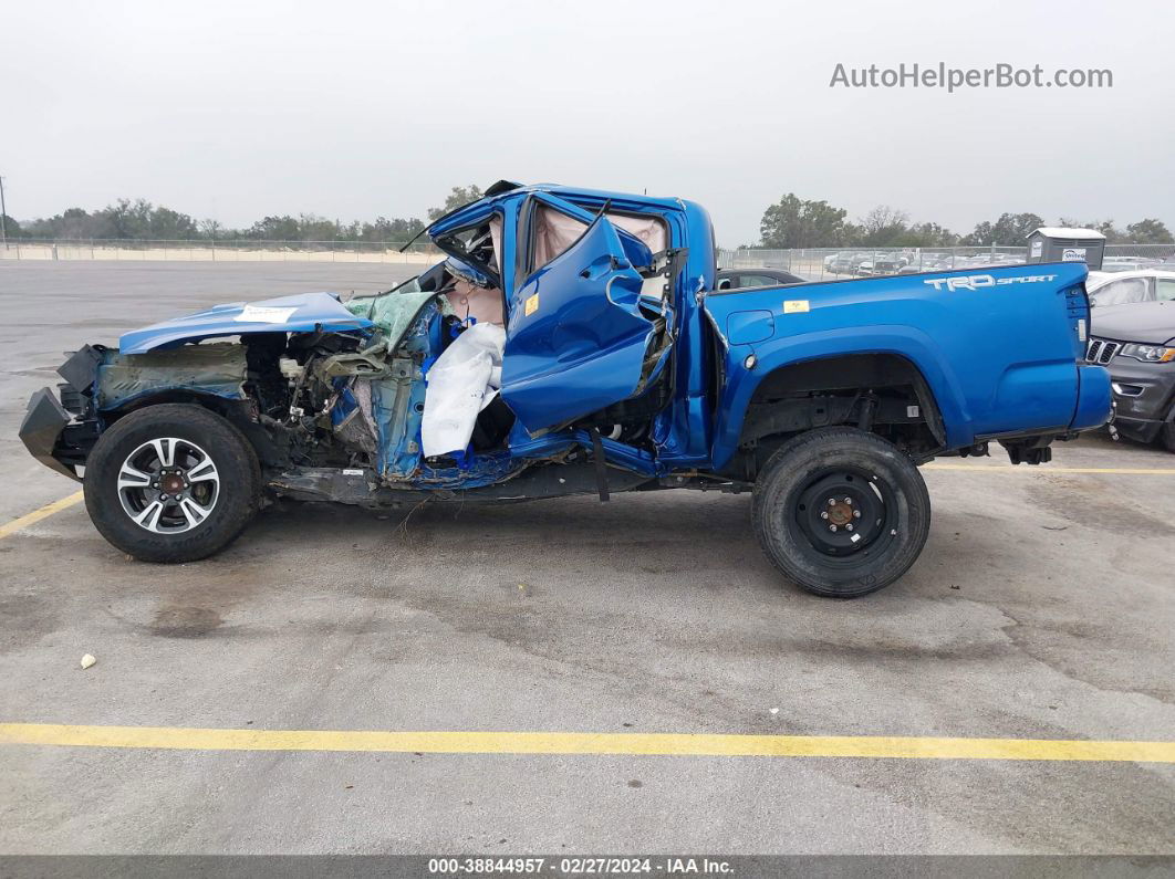 2017 Toyota Tacoma   Blue vin: 5TFAZ5CN9HX027294