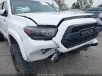 2017 Toyota Tacoma Sr5 V6 White vin: 5TFAZ5CN9HX030972