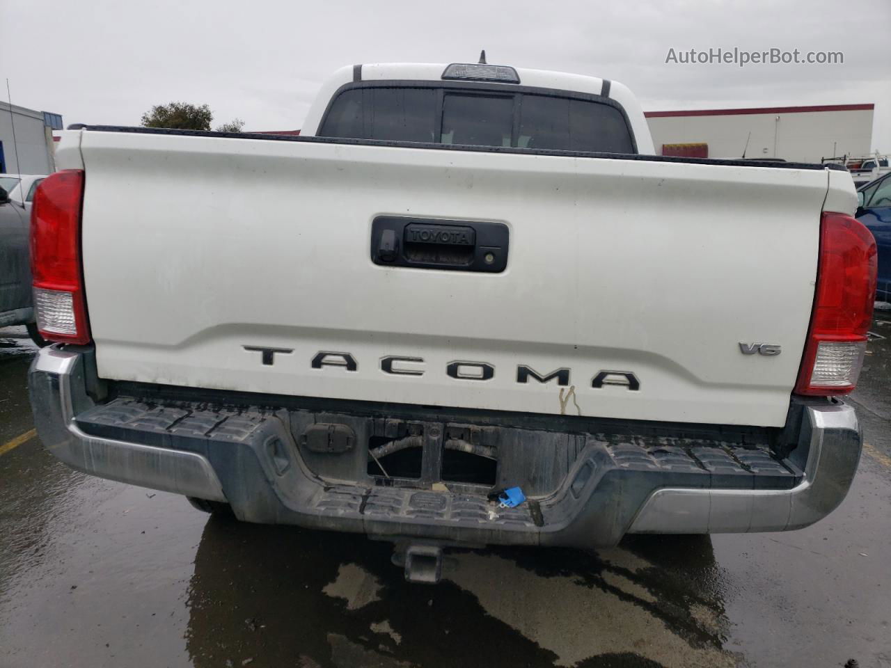 2017 Toyota Tacoma Double Cab Белый vin: 5TFAZ5CN9HX051143