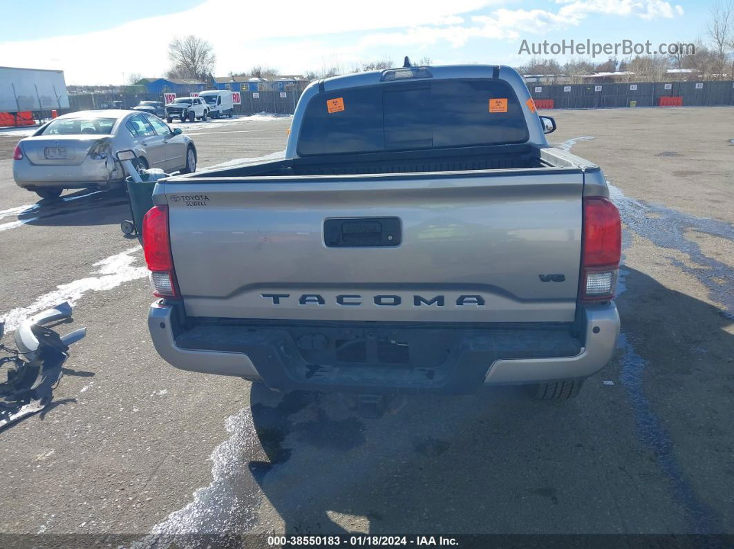 2021 Toyota Tacoma Trd Sport Silver vin: 5TFAZ5CN9MX112646