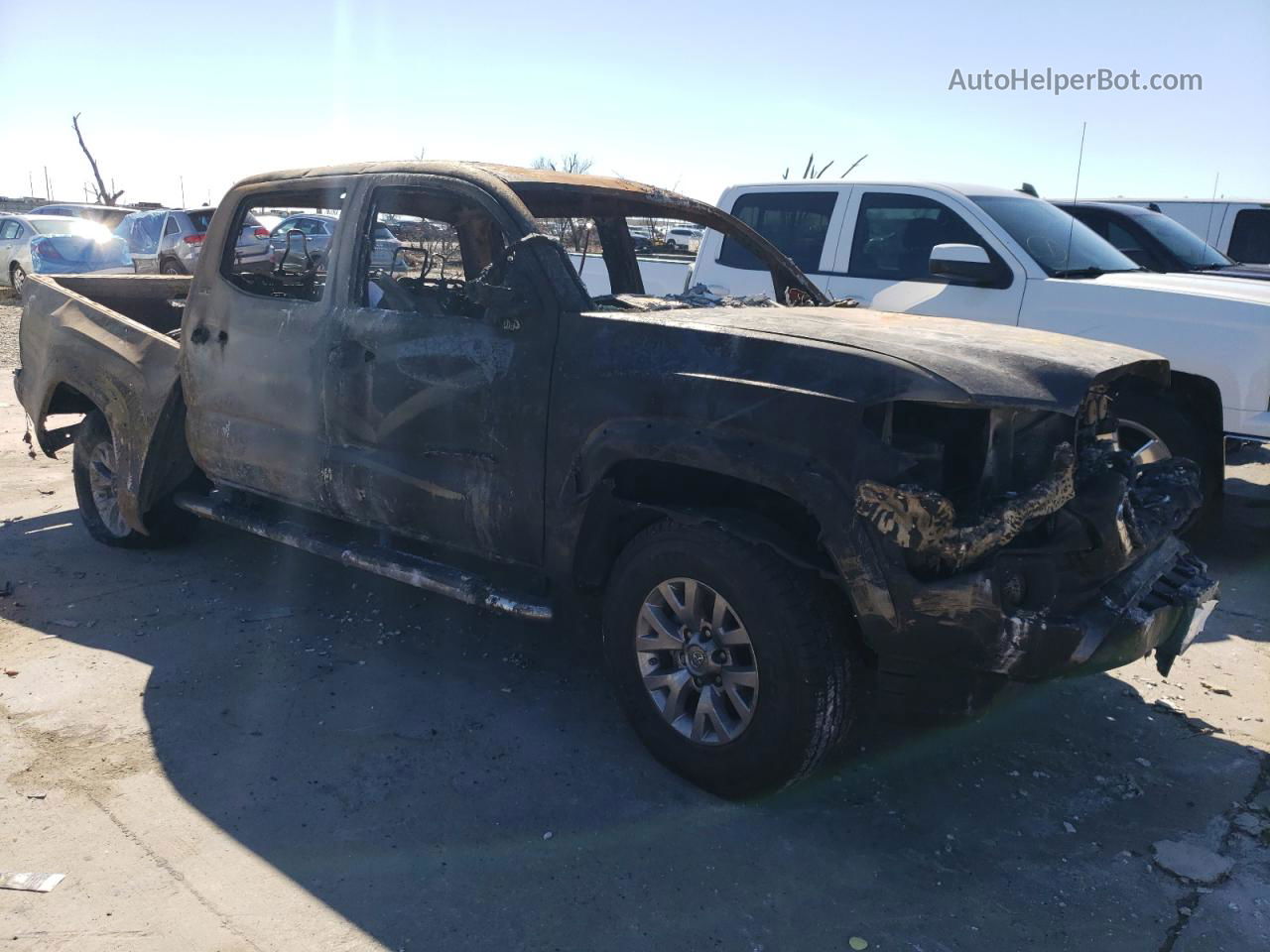 2017 Toyota Tacoma Double Cab Burn vin: 5TFAZ5CNXHX040409