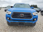 2020 Toyota Tacoma Double Cab Blue vin: 5TFAZ5CNXLX095161