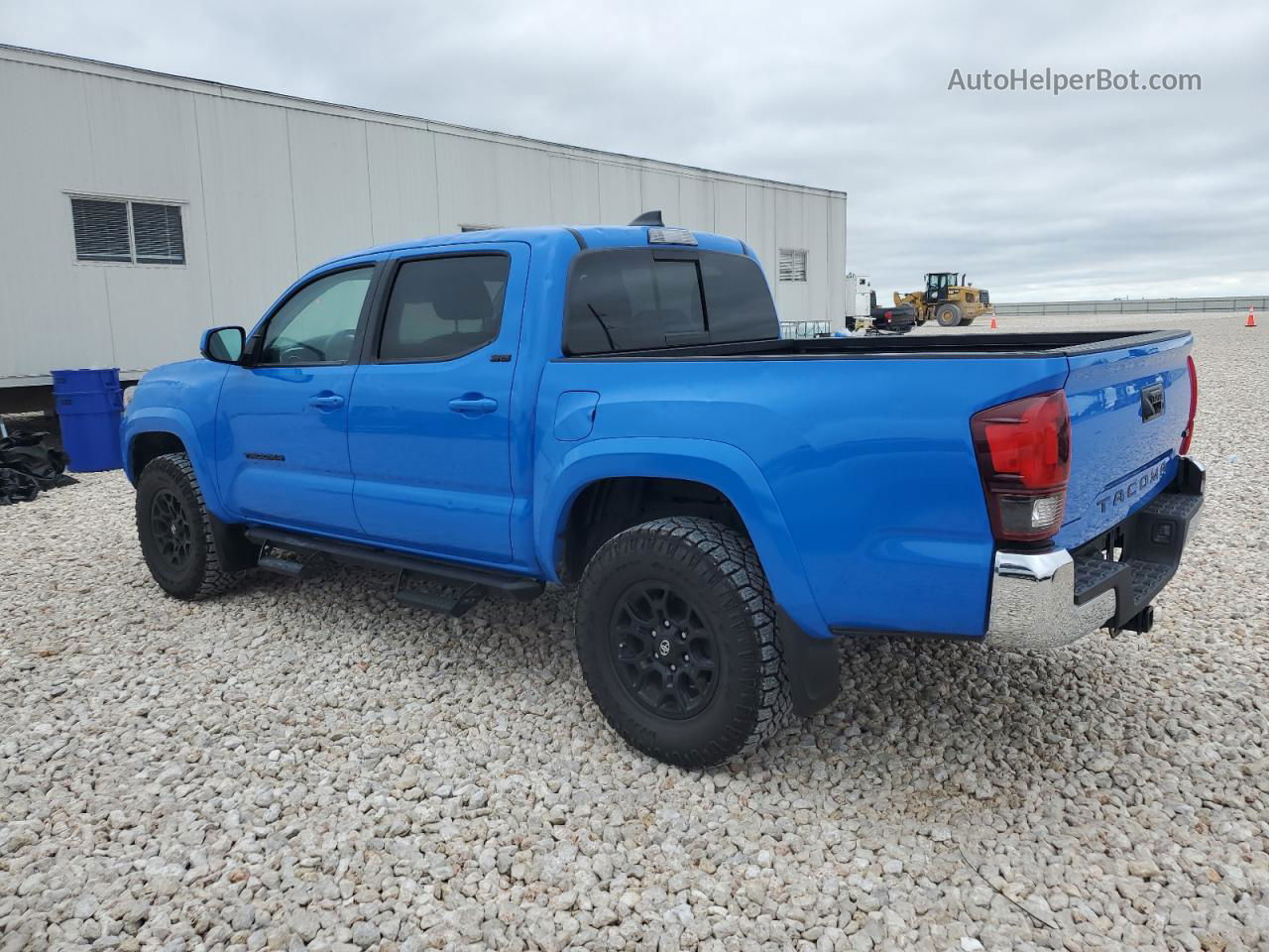 2020 Toyota Tacoma Double Cab Blue vin: 5TFAZ5CNXLX095161