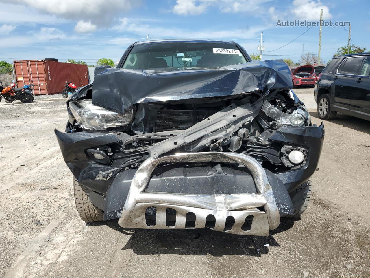 2021 Toyota Tacoma Double Cab Black vin: 5TFAZ5CNXMX095355