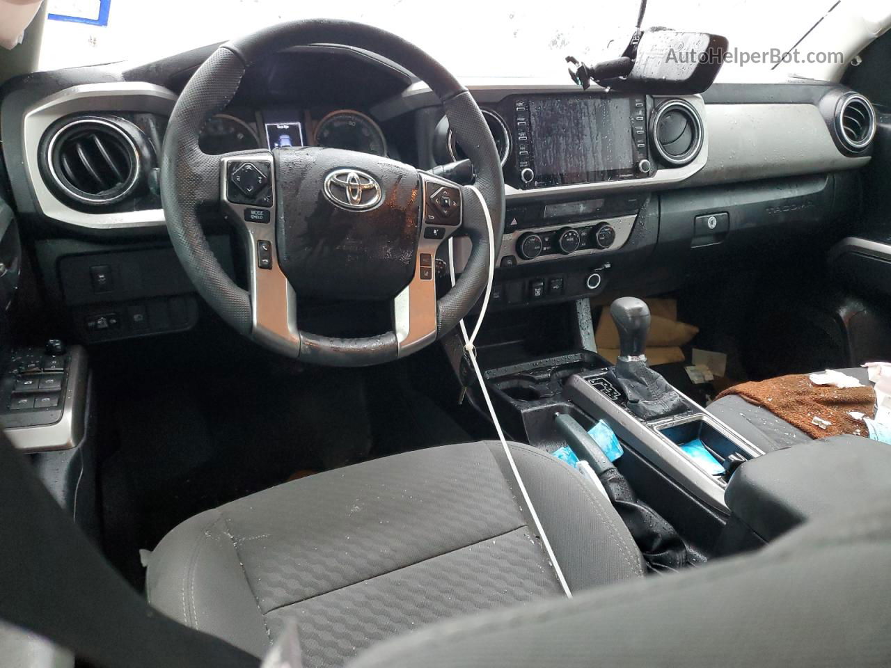 2021 Toyota Tacoma Double Cab Белый vin: 5TFAZ5CNXMX099034