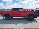 2021 Toyota Tacoma Sr5 V6 Red vin: 5TFAZ5CNXMX099566