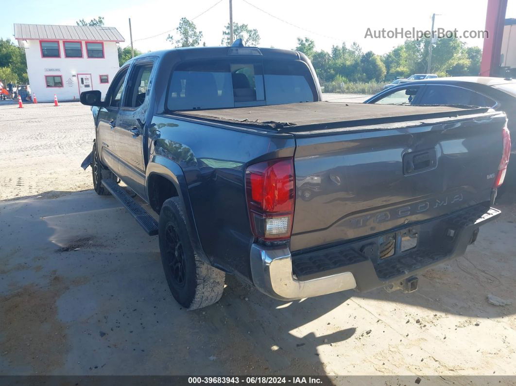 2021 Toyota Tacoma Sr5 V6 Gray vin: 5TFAZ5CNXMX103471