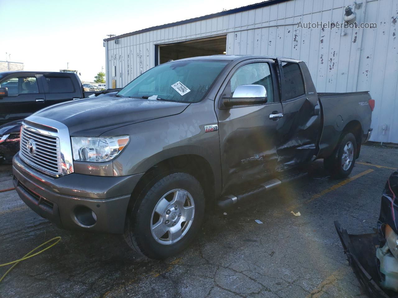 2012 Toyota Tundra Double Cab Limited Brown vin: 5TFBW5F12CX258956