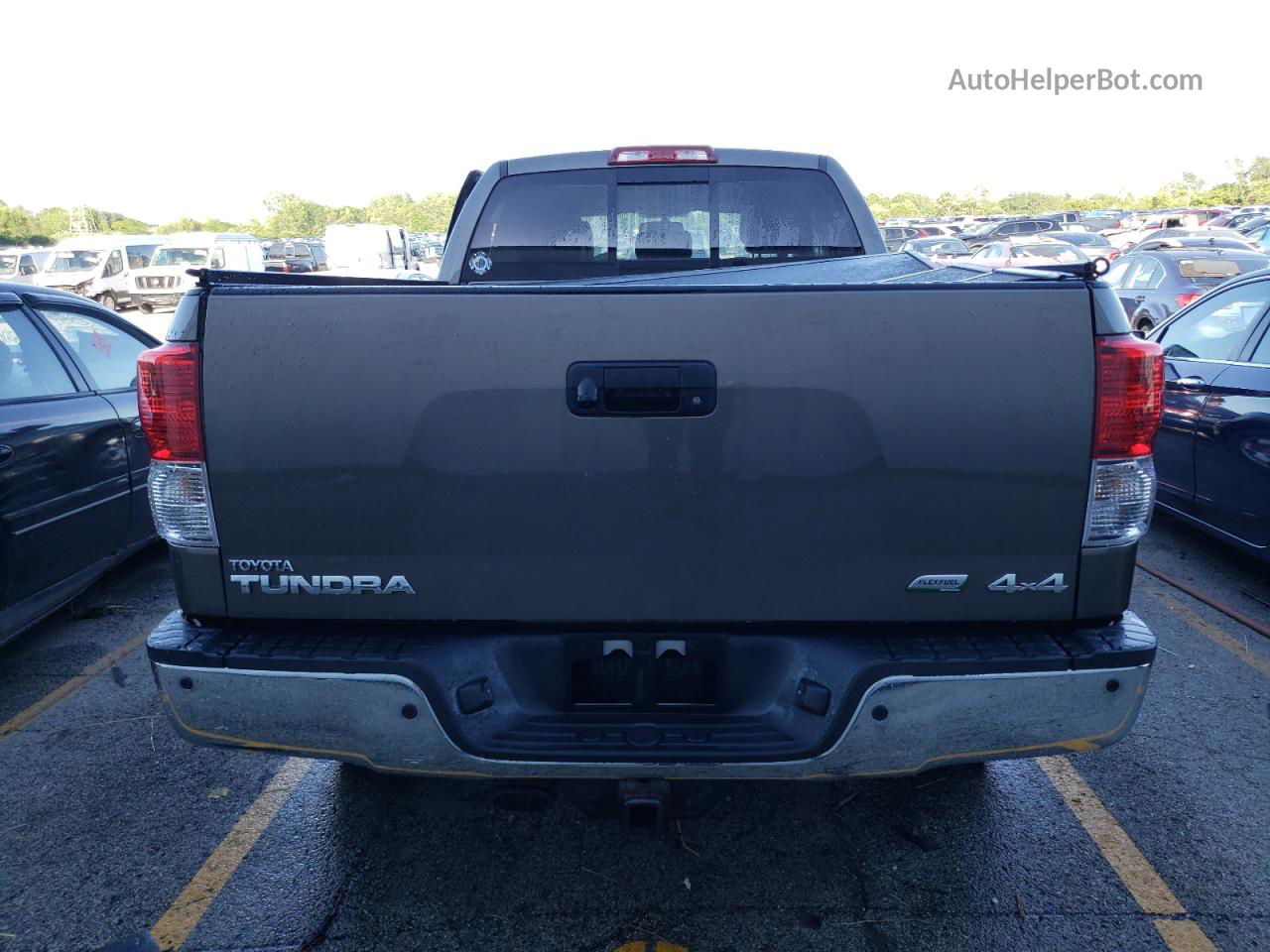 2012 Toyota Tundra Double Cab Limited Brown vin: 5TFBW5F12CX258956