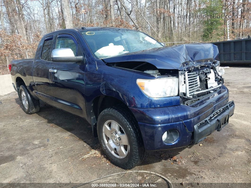 2012 Toyota Tundra Limited 5.7l V8 Blue vin: 5TFBY5F12CX230083