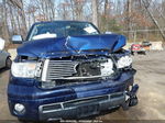 2012 Toyota Tundra Limited 5.7l V8 Blue vin: 5TFBY5F12CX230083