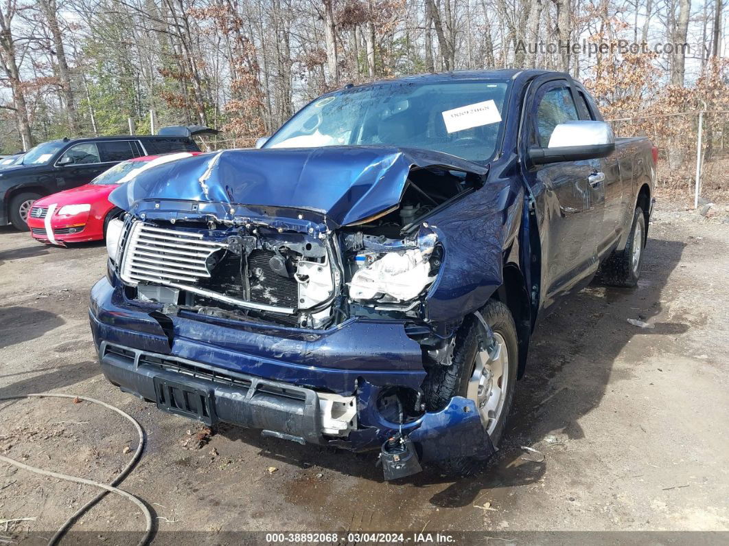 2012 Toyota Tundra Limited 5.7l V8 Blue vin: 5TFBY5F12CX230083