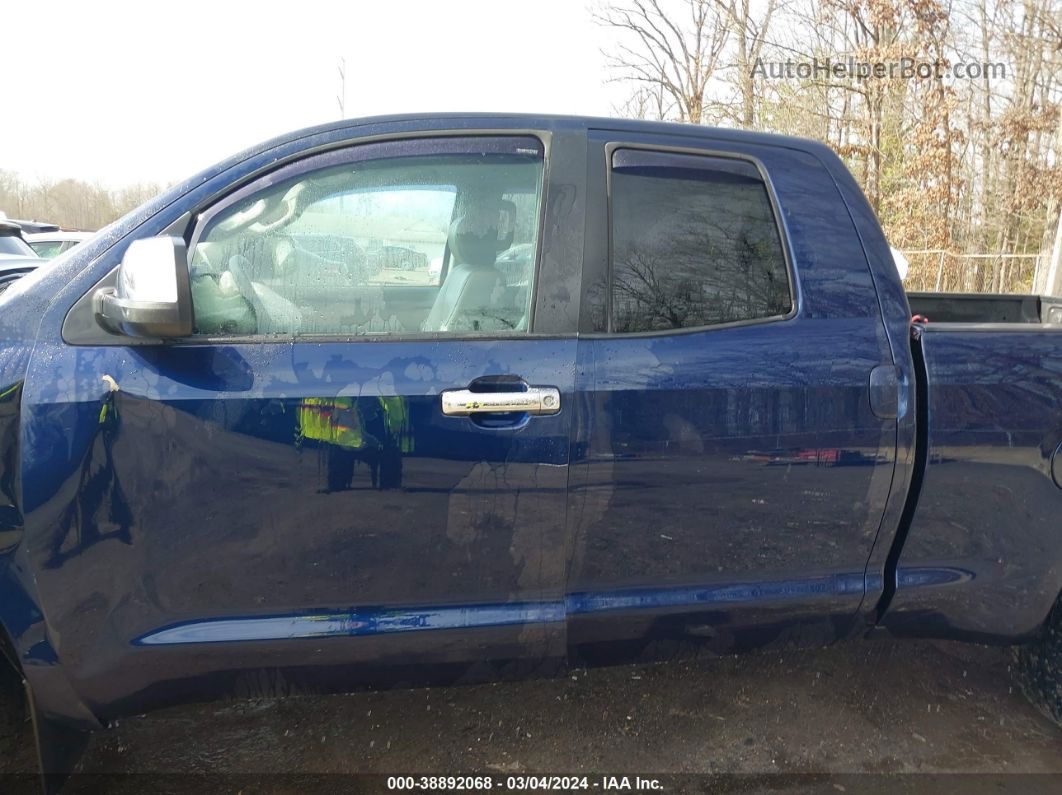 2012 Toyota Tundra Limited 5.7l V8 Blue vin: 5TFBY5F12CX230083