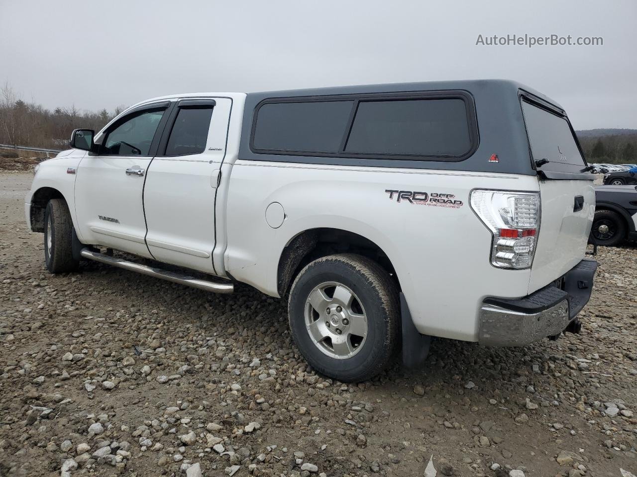 2012 Toyota Tundra Double Cab Limited Белый vin: 5TFBY5F13CX215060