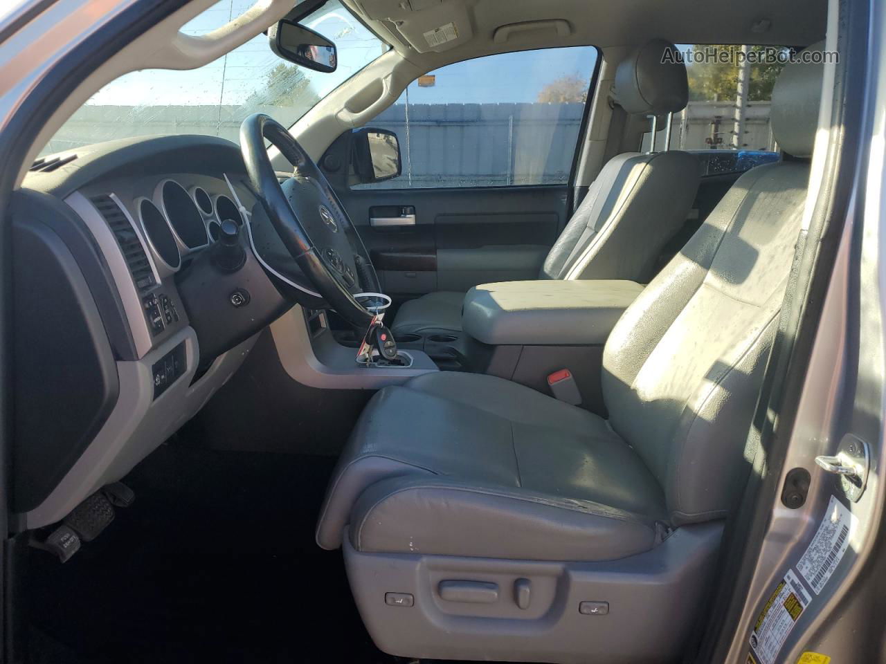 2012 Toyota Tundra Double Cab Limited Серебряный vin: 5TFBY5F15CX237092