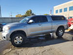 2012 Toyota Tundra Double Cab Limited Серебряный vin: 5TFBY5F15CX237092