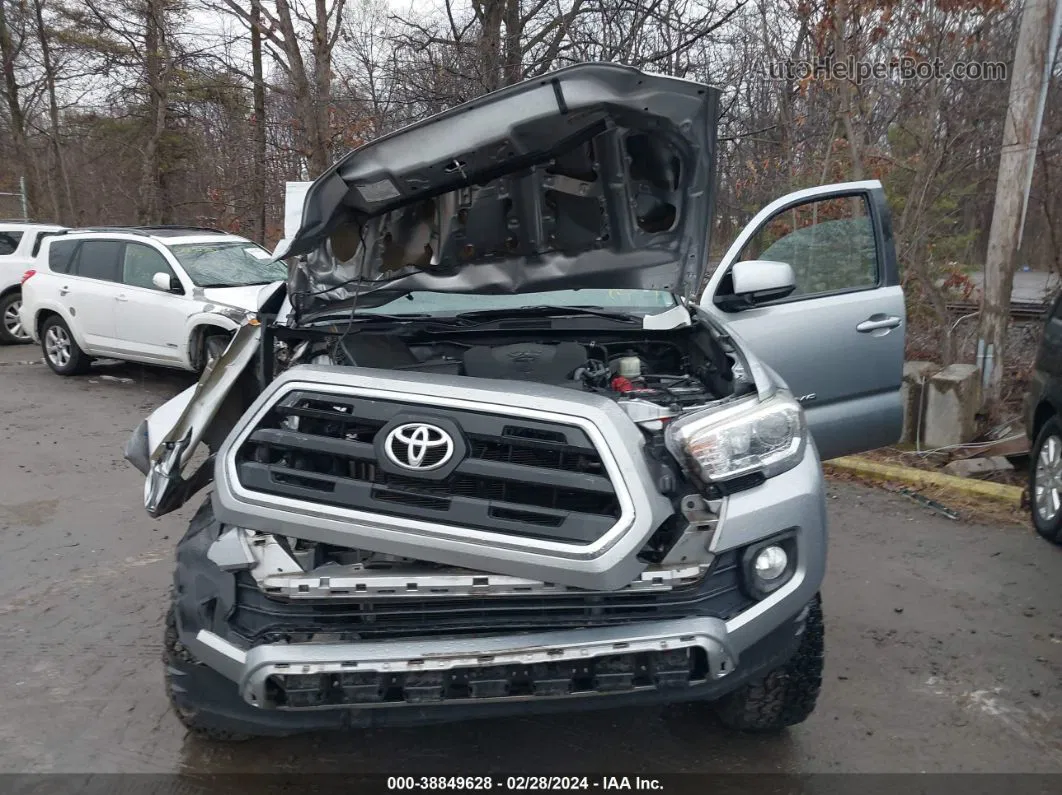 2017 Toyota Tacoma Sr5 Silver vin: 5TFBZ5DN3HX002880