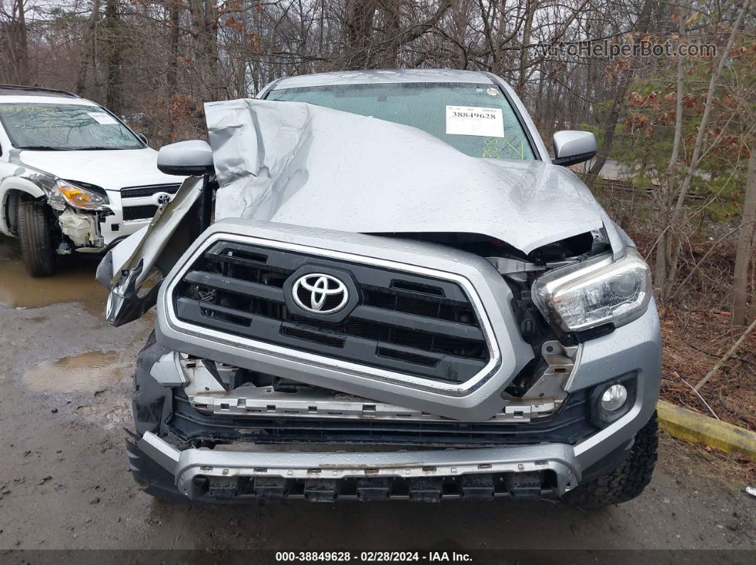 2017 Toyota Tacoma Sr5 Серебряный vin: 5TFBZ5DN3HX002880