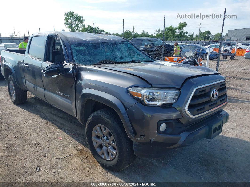 2017 Toyota Tacoma Sr5 Gray vin: 5TFBZ5DN3HX002894