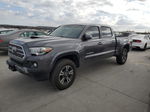 2017 Toyota Tacoma Double Cab Gray vin: 5TFBZ5DN7HX002400