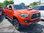 2017 Toyota Tacoma Sr5/trd Sport Orange vin: 5TFCZ5AN0HX069039