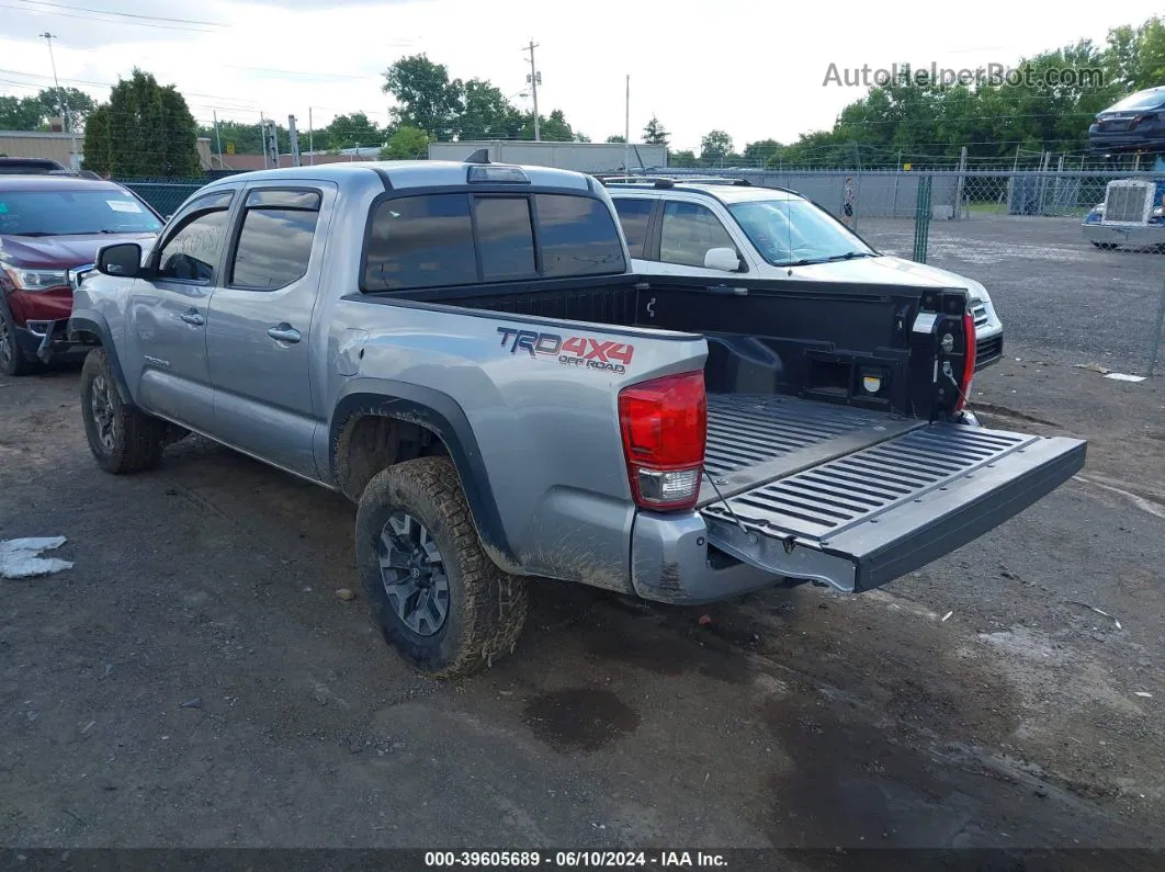 2017 Toyota Tacoma Trd Off Road Silver vin: 5TFCZ5AN0HX072359